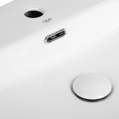 Будкрам купить Раковина Qtap Nando LT 500х420х120 White с донным клапаном QT12112173SW Раковина Qtap Nando LT 500х420х120 White с донным клапаном QT12112173SW 5