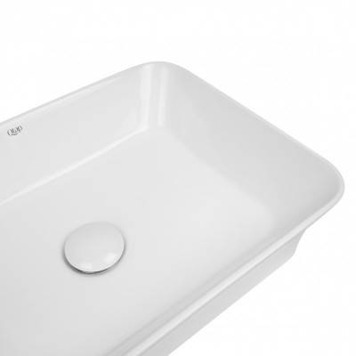 Будкрам купить Раковина-чаша Qtap Virgo 490х350х110 White с донным клапаном QT18112261W Раковина-чаша Qtap Virgo 490х350х110 White с донным клапаном QT18112261W 5
