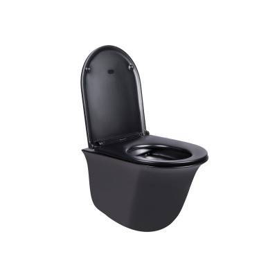 Будкрам купити Унітаз підвісний Qtap Virgo безободковий з сидінням Soft-close QT1833051ERMB Унітаз підвісний Qtap Virgo безободковий з сидінням Soft-close QT1833051ERMB 12