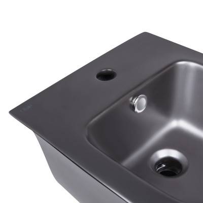 Будкрам купити Біде підвісне Qtap Virgo 485х345х365 Matt black QT1855051FMB Біде підвісне Qtap Virgo 485х345х365 Matt black QT1855051FMB 5