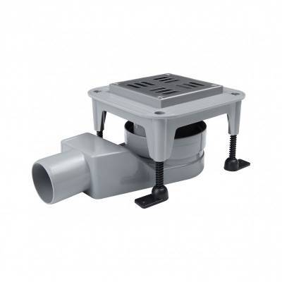 Будкрам купить Трап Qtap Presto CRM6011304 точечный с комбинированным затвором и нержавеющей решеткой