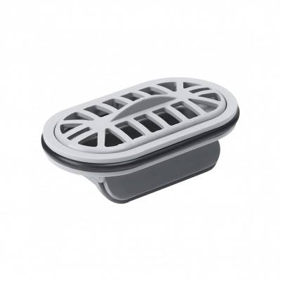 Будкрам купить Трап Qtap Presto CRM6011304 точечный с комбинированным затвором и нержавеющей решеткой Трап Qtap Presto CRM6011304 точечный с комбинированным затвором и нержавеющей решеткой 5