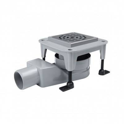 Будкрам купить Трап Qtap Virgo CRM6011304 точечный с комбинированным затвором и нержавеющей решеткой