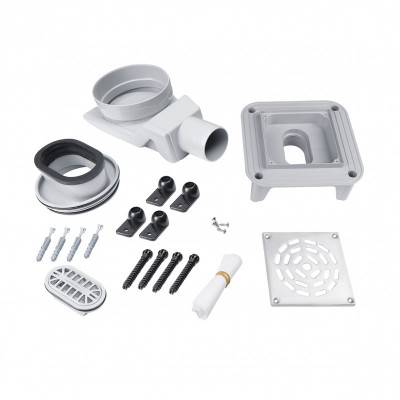 Будкрам купить Трап Qtap Virgo CRM6011304 точечный с комбинированным затвором и нержавеющей решеткой Трап Qtap Virgo CRM6011304 точечный с комбинированным затвором и нержавеющей решеткой 6