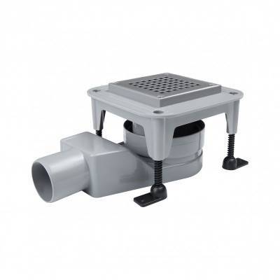 Будкрам купить Трап Qtap Aquarius CRM6011304 точечный с комбинированным затвором и нержавеющей решеткой