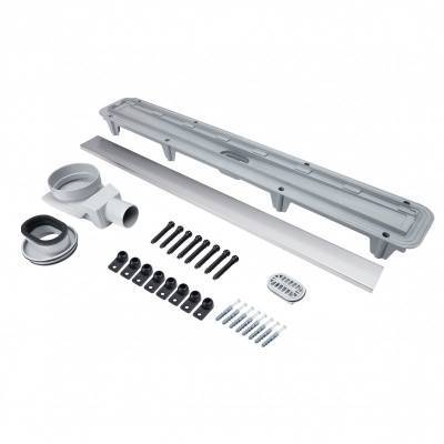 Будкрам купить Трап Qtap Standard CRM50800304 линейный с комбинированным затвором и нержавеющей решеткой Трап Qtap Standard CRM50800304 линейный с комбинированным затвором и нержавеющей решеткой 7