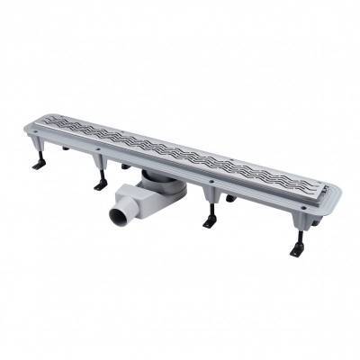 Будкрам купить Трап Qtap Taurus CRM50800304 линейный с комбинированным затвором и нержавеющей решеткой