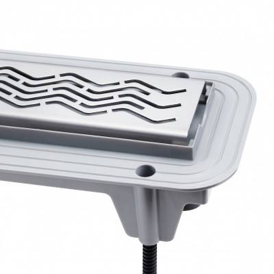 Будкрам купить Трап Qtap Taurus CRM50800304 линейный с комбинированным затвором и нержавеющей решеткой Трап Qtap Taurus CRM50800304 линейный с комбинированным затвором и нержавеющей решеткой 3