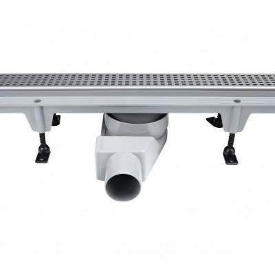 Будкрам купить Трап Qtap Aquarius CRM50800304 линейный с комбинированным затвором и нержавеющей решеткой Трап Qtap Aquarius CRM50800304 линейный с комбинированным затвором и нержавеющей решеткой 4