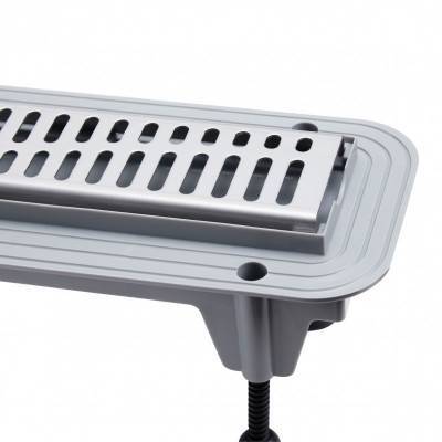 Будкрам купить Трап Qtap Pisces CRM50800304 линейный с комбинированным затвором и нержавеющей решеткой Трап Qtap Pisces CRM50800304 линейный с комбинированным затвором и нержавеющей решеткой 3