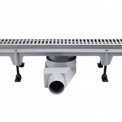 Будкрам купить Трап Qtap Pisces CRM50800304 линейный с комбинированным затвором и нержавеющей решеткой Трап Qtap Pisces CRM50800304 линейный с комбинированным затвором и нержавеющей решеткой 4