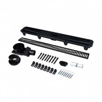 Будкрам купить Трап Qtap Pisces BLA50800304 линейный с комбинированным затвором и нержавеющей решеткой Трап Qtap Pisces BLA50800304 линейный с комбинированным затвором и нержавеющей решеткой 7