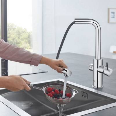 Будкрам купить Смеситель для кухни с фильтром Grohe Blue Home 31539000 Смеситель для кухни с фильтром Grohe Blue Home 31539000 4