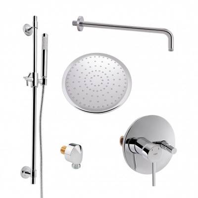 Будкрам купить Комплект 5 в 1 душевая система скрытого монтажа Qtap 103