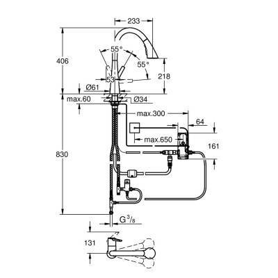 Будкрам купить Смеситель для кухни сенсорный Grohe Zedra Touchh 30219002 Смеситель для кухни сенсорный Grohe Zedra Touchh 30219002 2