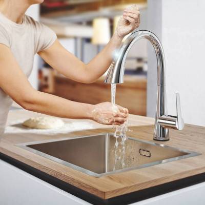 Будкрам купить Смеситель для кухни сенсорный Grohe Zedra Touchh 30219002 Смеситель для кухни сенсорный Grohe Zedra Touchh 30219002 10