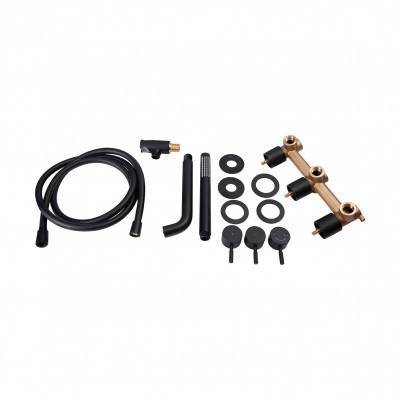 Будкрам купить Смеситель скрытого монтажа для ванны Qtap Scorpio 3350105GB на два потребителя Смеситель скрытого монтажа для ванны Qtap Scorpio 3350105GB на два потребителя 6