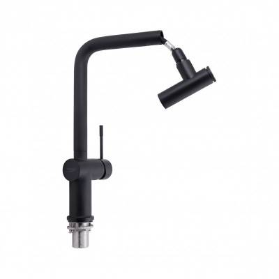 Будкрам купити Змішувач для кухні Qtap Scorpio 9050105FB з висувним виливом Змішувач для кухні Qtap Scorpio 9050105FB з висувним виливом 3