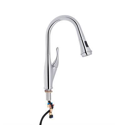 Будкрам купить Смеситель для кухни Qtap Swan 9168103UN с выдвижным изливом