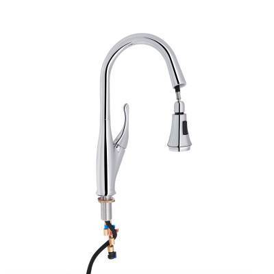 Будкрам купить Смеситель для кухни Qtap Swan 9168103UN с выдвижным изливом Смеситель для кухни Qtap Swan 9168103UN с выдвижным изливом 3