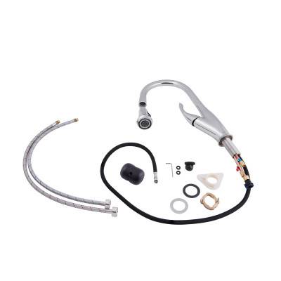 Будкрам купить Смеситель для кухни Qtap Swan 9168103UN с выдвижным изливом Смеситель для кухни Qtap Swan 9168103UN с выдвижным изливом 7