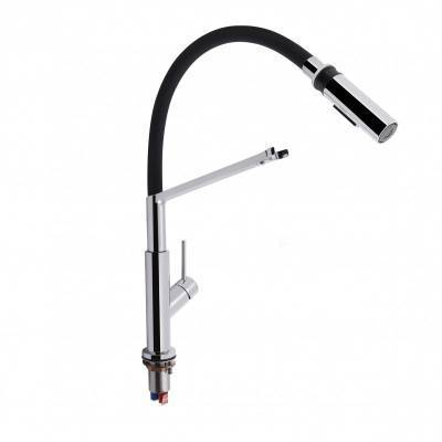 Будкрам купить Смеситель для кухни Qtap Katuska 91103AFN  с рефлекторным изливом Смеситель для кухни Qtap Katuska 91103AFN  с рефлекторным изливом 3