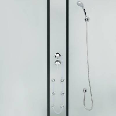 Будкрам купити Гідромасажний бокс Lidz Majatek SBM90x90.BLA.HIGH.TR, скло прозоре 5 мм без піддону Гідромасажний бокс Lidz Majatek SBM90x90.BLA.HIGH.TR, скло прозоре 5 мм без піддону 5