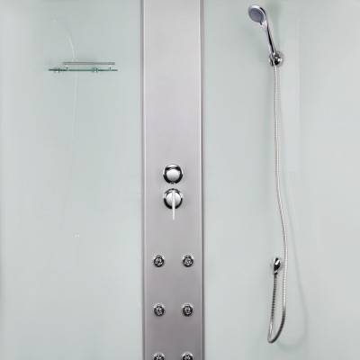 Будкрам купити Гідромасажний бокс Lidz Tani SBM90x90.SAT.HIGH.FR, скло Frost 4 мм без піддону Гідромасажний бокс Lidz Tani SBM90x90.SAT.HIGH.FR, скло Frost 4 мм без піддону 4