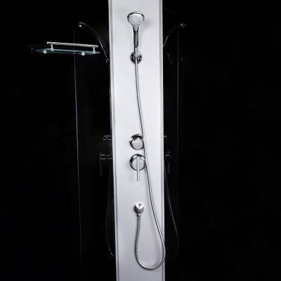 Будкрам купити Душовий бокс Lidz Tani SB90x90.SAT.HIGH.GR, скло тоноване 4 мм без піддону Душовий бокс Lidz Tani SB90x90.SAT.HIGH.GR, скло тоноване 4 мм без піддону 5