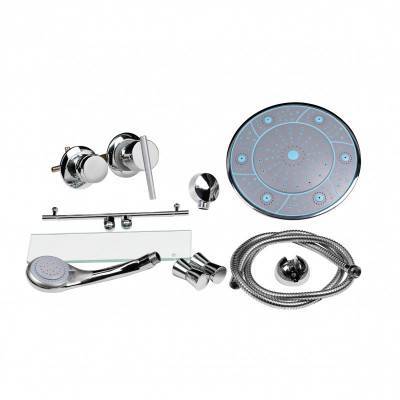 Будкрам купити Душовий бокс Lidz Tani SB90x90.SAT.HIGH.GR, скло тоноване 4 мм без піддону Душовий бокс Lidz Tani SB90x90.SAT.HIGH.GR, скло тоноване 4 мм без піддону 9