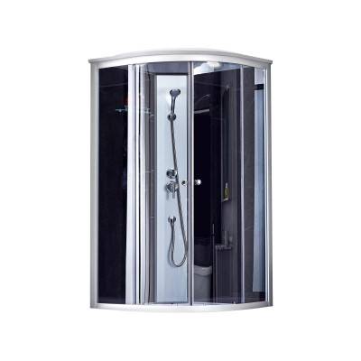 Будкрам купити Душовий бокс Lidz Tani SB90x90.SAT.LOW.GR, скло тоноване 4 мм без піддону