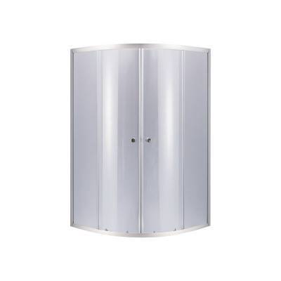 Будкрам купити Душова кабіна Lidz Latwa SC80x80.SAT.HIGH.GR, скло тоноване 4 мм без піддону