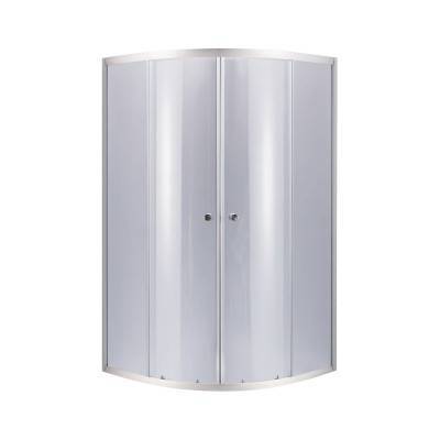 Будкрам купити Душова кабіна Lidz Latwa SC90x90.SAT.MID.GR, скло тоноване 4 мм без піддону