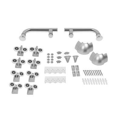 Будкрам купити Душова кабіна Lidz Wawel SC100x80.SAT.LOW.FR, скло Frost 5 мм без піддону Душова кабіна Lidz Wawel SC100x80.SAT.LOW.FR, скло Frost 5 мм без піддону 7