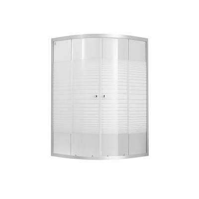 Будкрам купить Душевая кабина Lidz Wieza SC80x80.SAT.HIGH.L, стекло Linie 4 мм без поддона