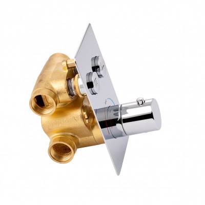 Будкрам купити Термостатична душова система прихованого монтажу Qtap Votice QT6442T105NKCSET Термостатична душова система прихованого монтажу Qtap Votice QT6442T105NKCSET 12