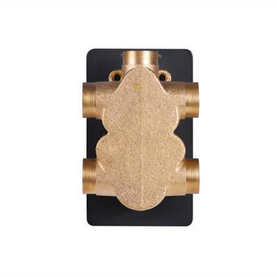 Будкрам купить Смеситель термостатический скрытого монтажа для душа Qtap Votice 6443T105NKB на три потребителя Смеситель термостатический скрытого монтажа для душа Qtap Votice 6443T105NKB на три потребителя 4