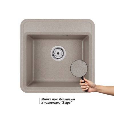 Будкрам купить Кухонная мойка Qtap CS 5151 Beige (QTCS5151BEI) Кухонная мойка Qtap CS 5151 Beige (QTCS5151BEI) 3