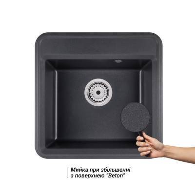 Будкрам купить Кухонная мойка Qtap CS 5151 Beton (QTCS5151BET) Кухонная мойка Qtap CS 5151 Beton (QTCS5151BET) 3