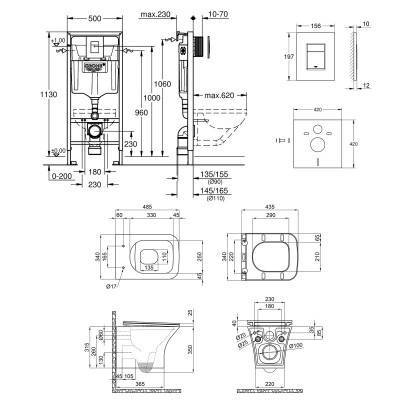 Будкрам купить Набор инсталляция 4 в 1 Grohe Rapid SL 38772001 + унитаз с сиденьем Qtap Presto QT24332615EW Набор инсталляция 4 в 1 Grohe Rapid SL 38772001 + унитаз с сиденьем Qtap Presto QT24332615EW 2