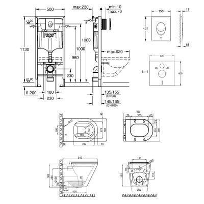 Будкрам купить Набор инсталляция 4 в 1 Grohe Rapid SL 38721001 + унитаз с сиденьем Qtap Scorpio QT1433053ERW Набор инсталляция 4 в 1 Grohe Rapid SL 38721001 + унитаз с сиденьем Qtap Scorpio QT1433053ERW 2