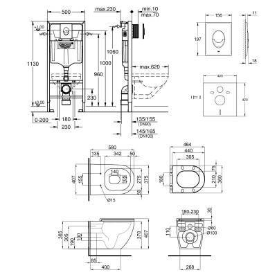 Будкрам купить Набор инсталляция 4 в 1 Grohe Rapid SL 38721001 + унитаз с сиденьем Qtap Robin QT13332141ERW Набор инсталляция 4 в 1 Grohe Rapid SL 38721001 + унитаз с сиденьем Qtap Robin QT13332141ERW 2