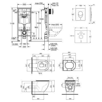 Будкрам купить Набор инсталляция 4 в 1 Grohe Rapid SL 38721001 + унитаз с сиденьем Qtap Robin QT13332141ERMB Набор инсталляция 4 в 1 Grohe Rapid SL 38721001 + унитаз с сиденьем Qtap Robin QT13332141ERMB 2