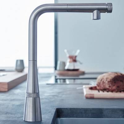 Будкрам купить Смеситель для кухни с выдвижным изливом Grohe Zedra SmartControl 31593DC2 Смеситель для кухни с выдвижным изливом Grohe Zedra SmartControl 31593DC2 7