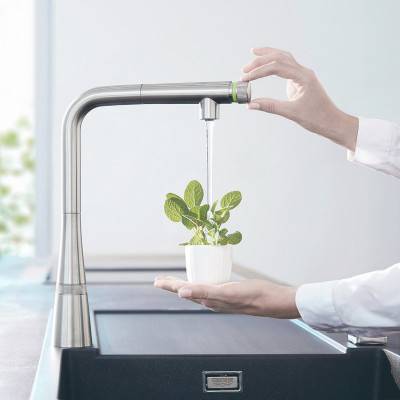 Будкрам купить Смеситель для кухни с выдвижным изливом Grohe Zedra SmartControl 31593DC2 Смеситель для кухни с выдвижным изливом Grohe Zedra SmartControl 31593DC2 8