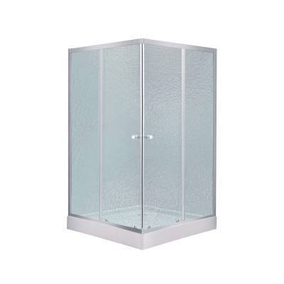 Будкрам купить Набор Lidz душевая кабина Wawel SC90x90.SAT.LOW.FR, стекло Frost 4 мм + поддон Mazur