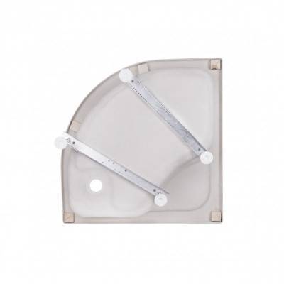 Будкрам купити Набір Lidz душова кабіна Latwa SC80x80.SAT.HIGH.GR, скло тоноване 4 мм + піддон з панеллю Kupala Набір Lidz душова кабіна Latwa SC80x80.SAT.HIGH.GR, скло тоноване 4 мм + піддон з панеллю Kupala 12