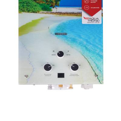 Будкрам купити Колонка газова димохідна Aquatronic JSD20-AG308 10 л режим Зима/Літо, панель зі скла з малюнком Колонка газова димохідна Aquatronic JSD20-AG308 10 л режим Зима/Літо, панель зі скла з малюнком 5