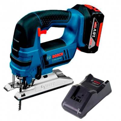 Будкрам купити Акумуляторний лобзик GST 18 V-LI B + 1 x акумуляторна батарея GBA 18V 4,0 Ah