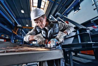 Будкрам купить Аккумуляторная бесщеточная болгарка Bosch Professional GWX 18V-15 SC с регулировкой, без акб и з/у, с Bluetooth модулем GCY 42 Аккумуляторная бесщеточная болгарка Bosch Professional GWX 18V-15 SC с регулировкой, без акб и з/у, с Bluetooth модулем GCY 42 2